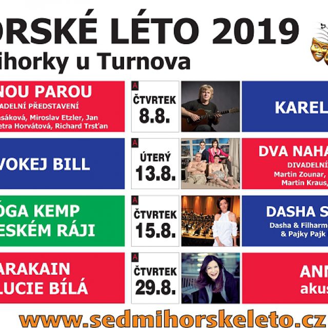 SEDMIHORSKÉ LÉTO 2019 – PROGRAM