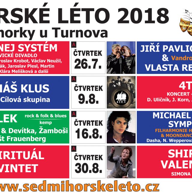 SEDMIHORSKÉ LÉTO 2018